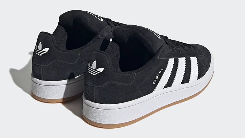 adidas Campus 00s GS Black White Gum HQ6638 Back