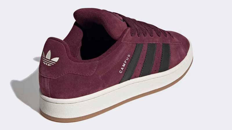adidas Campus 00s Maroon Black Back