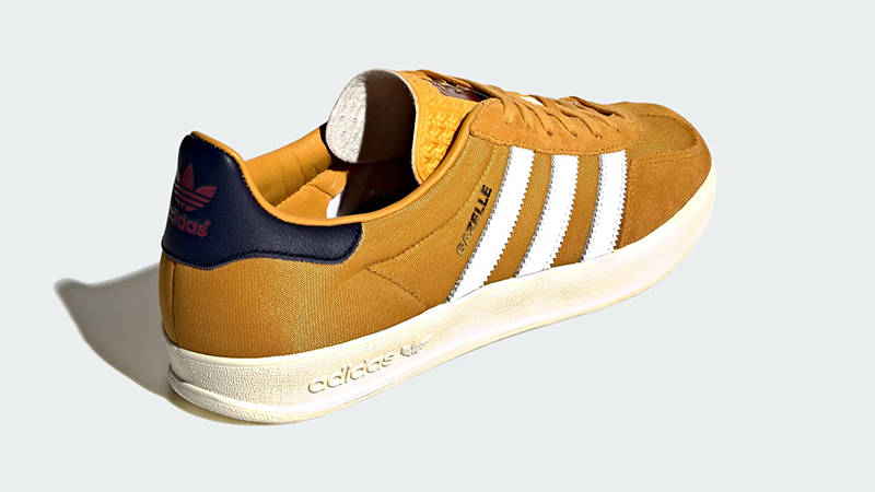 adidas Gazelle Indoor Preloved Yellow White IE0540 Back