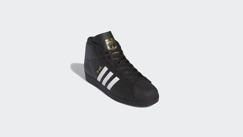 adidas Pro Model ADV Black White front