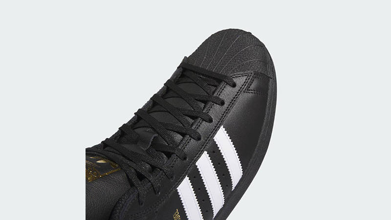 adidas Pro Model ADV Black White toe area
