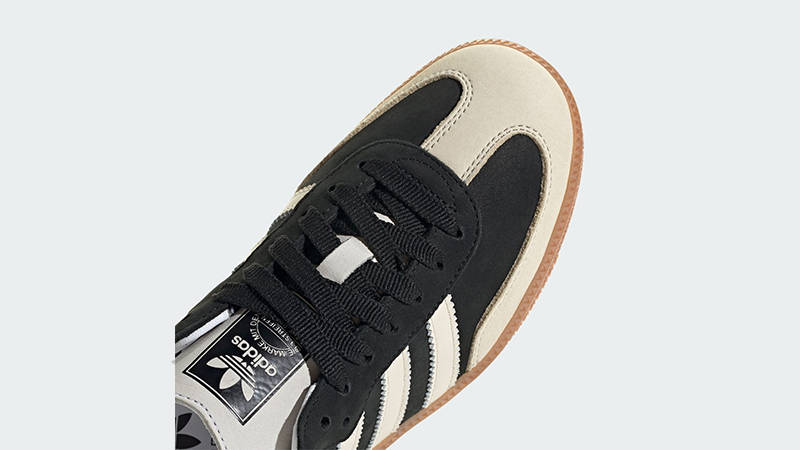 adidas Samba OG Black Wonder White toe area