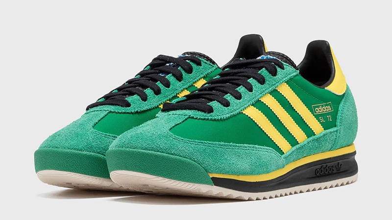 adidas SL72 RS Green Yellow front