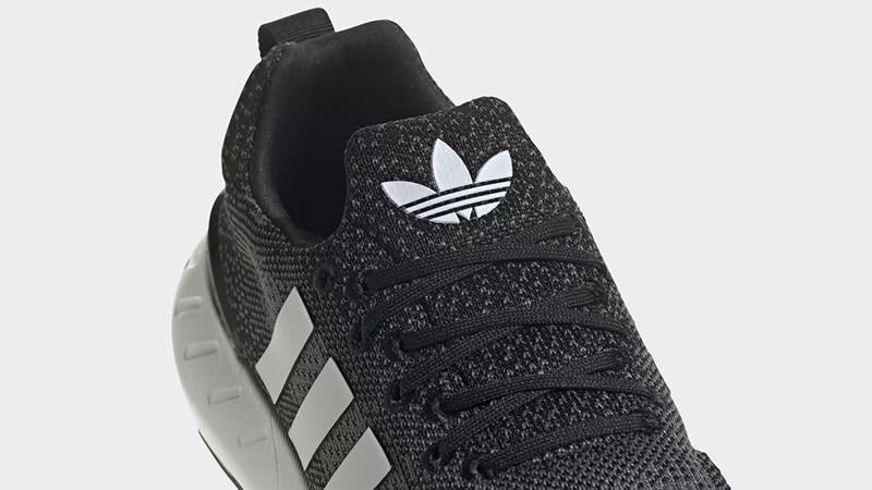 adidas Swift Run 22 Black White Grey GZ3496 Detail
