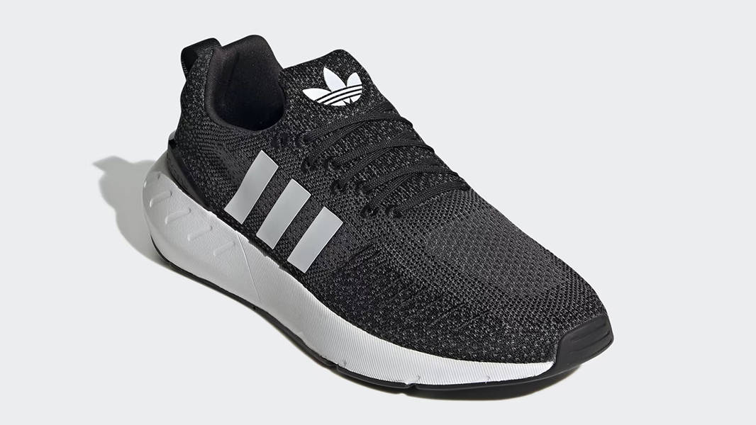 adidas Swift Run 22 Black White Grey Where To Buy GZ3496 The Sole Supplier