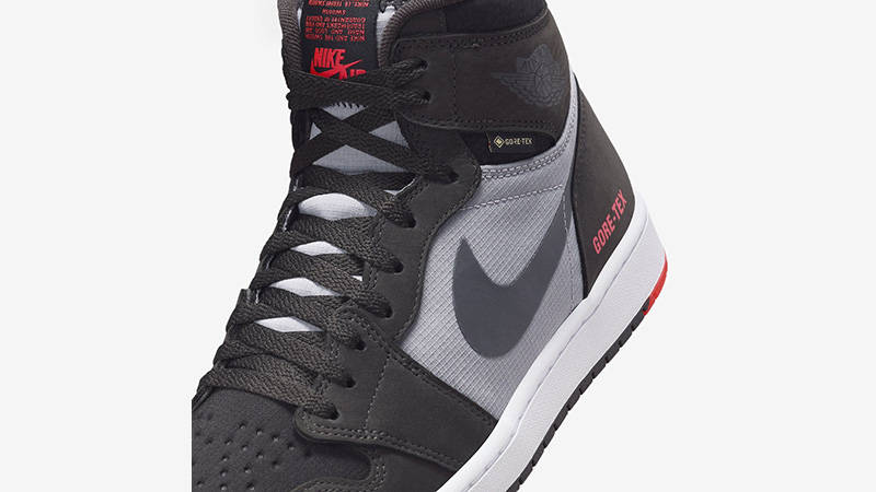 Air Jordan 1 High Element Gore-Tex Black Red side