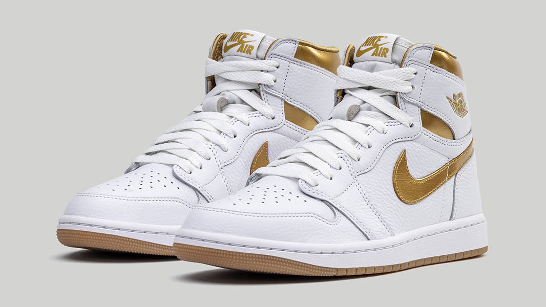 Jordan 1 sale metallic gold