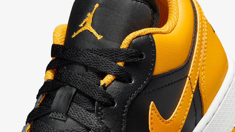 Air Jordan 1 Low GS Yellow Ochre 553560-072 Back