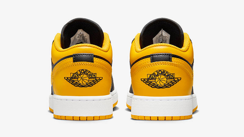 Air Jordan 1 Low GS Yellow Ochre 553560-072 Detail 2