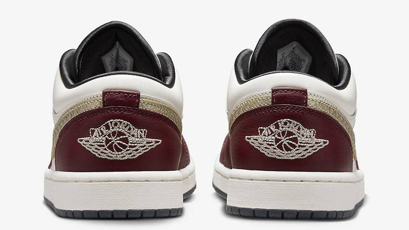 Air Jordan 1 Low Year of the Dragon Red FJ5735-100 back