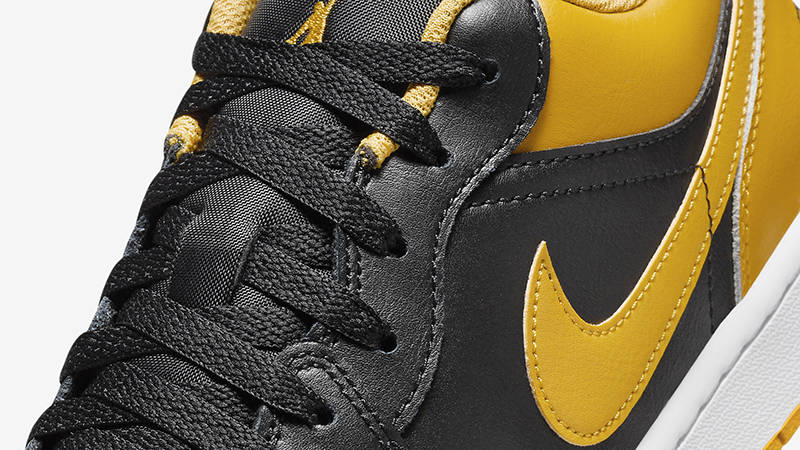 Air Jordan 1 Low Yellow Ochre 553558-072 Detail 2