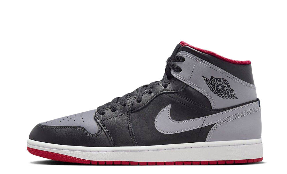 Air Jordan 1 Mid Black Cement