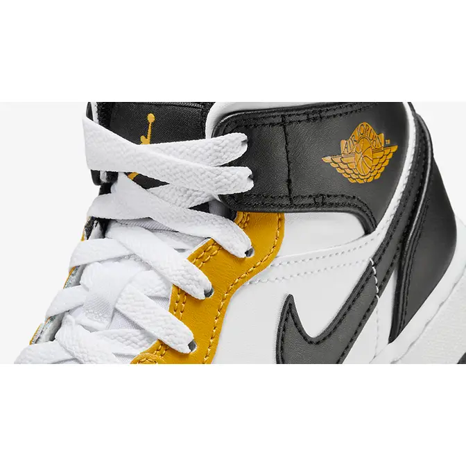 Get the latest news about Air Light Jordans Mid GS Yellow Ochre DQ8423-701 Detail 2
