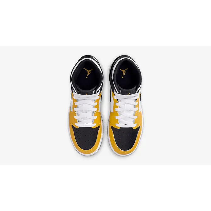 Get the latest news about Air Light Jordans Mid GS Yellow Ochre DQ8423-701 Side