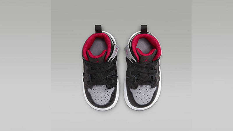 Air Jordan 1 Mid Toddler Black Cement middle