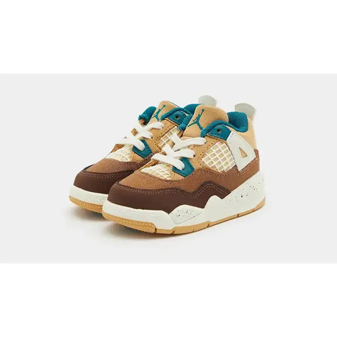Air Jordan 4 Toddler Cacao Wow front