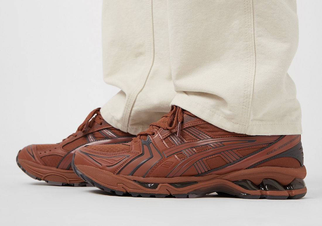 asics Gel-Kayano 14 Rusty Brown Feature