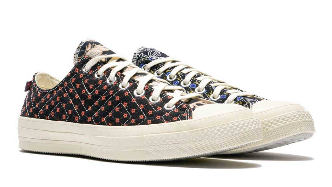 Beyond Retro x Converse Chuck 70 Low Upcycled Floral Side