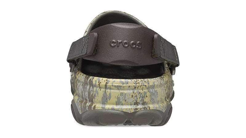 Crocs All-Terrain Moss Clog Dusty Olive 209206-3N4 Back