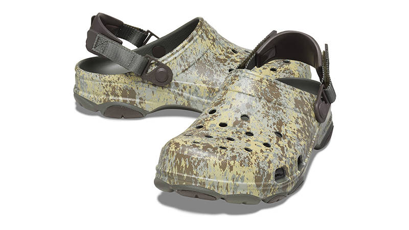 Crocs All-Terrain Moss Clog Dusty Olive 209206-3N4 Front