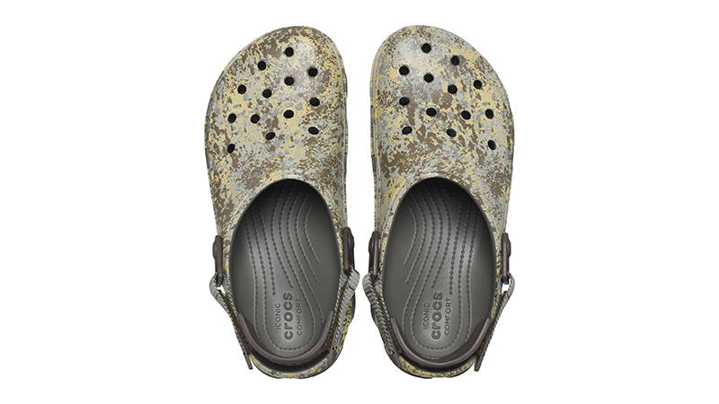 Crocs All-Terrain Moss Clog Dusty Olive 209206-3N4 Top