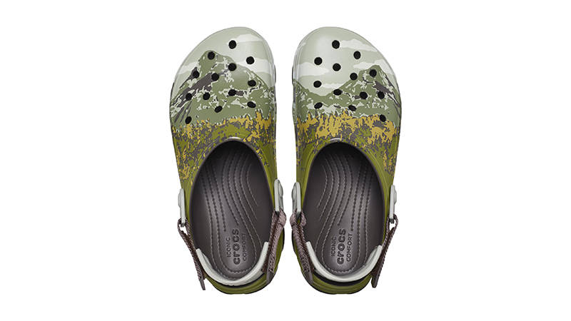 Crocs All-Terrain Summit Clog Multi Espresso 209204-95S Top
