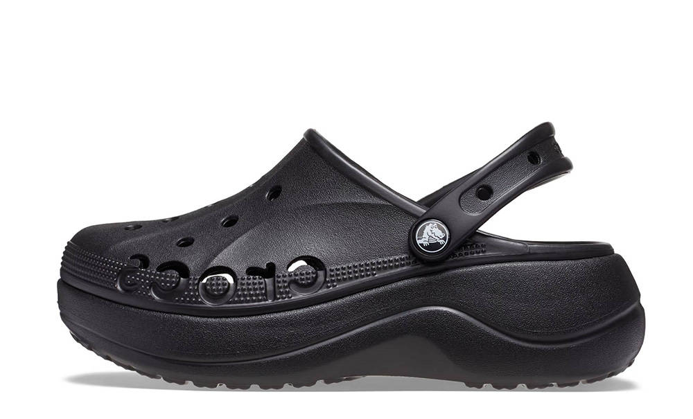 Crocs Baya Golf Shoes - Black at