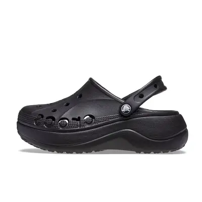 Crocs Baya Platform Clog Black | Where To Buy | 208186-001 | The Sole ...