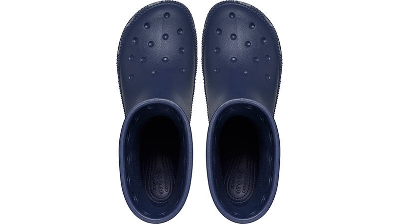 Crocs Classic Boot Navy Feature from top