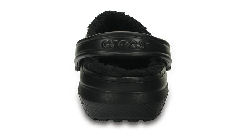 Crocs Classic Clog Lined Black 203591-060 Back