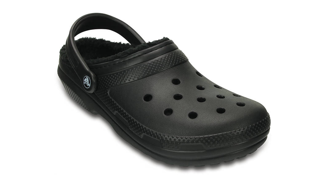Crocs Classic Clog Lined Black 203591-060 Side