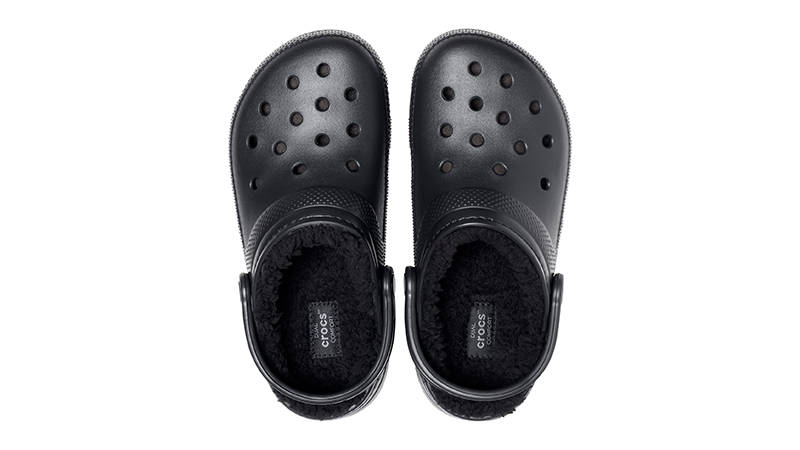 Crocs Classic Clog Lined Black 203591-060 Top