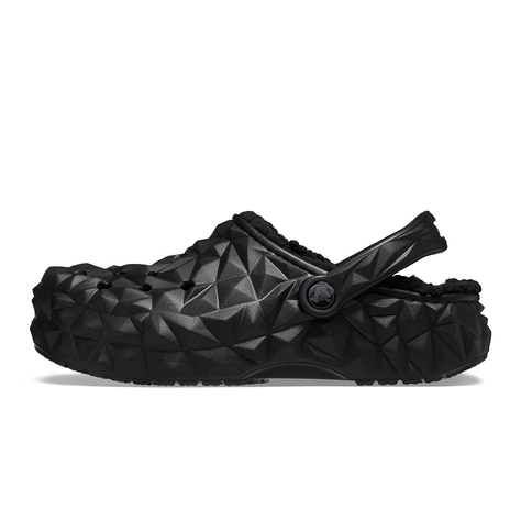 Crocs Classic Clog Lined Geometric Black 210069-001