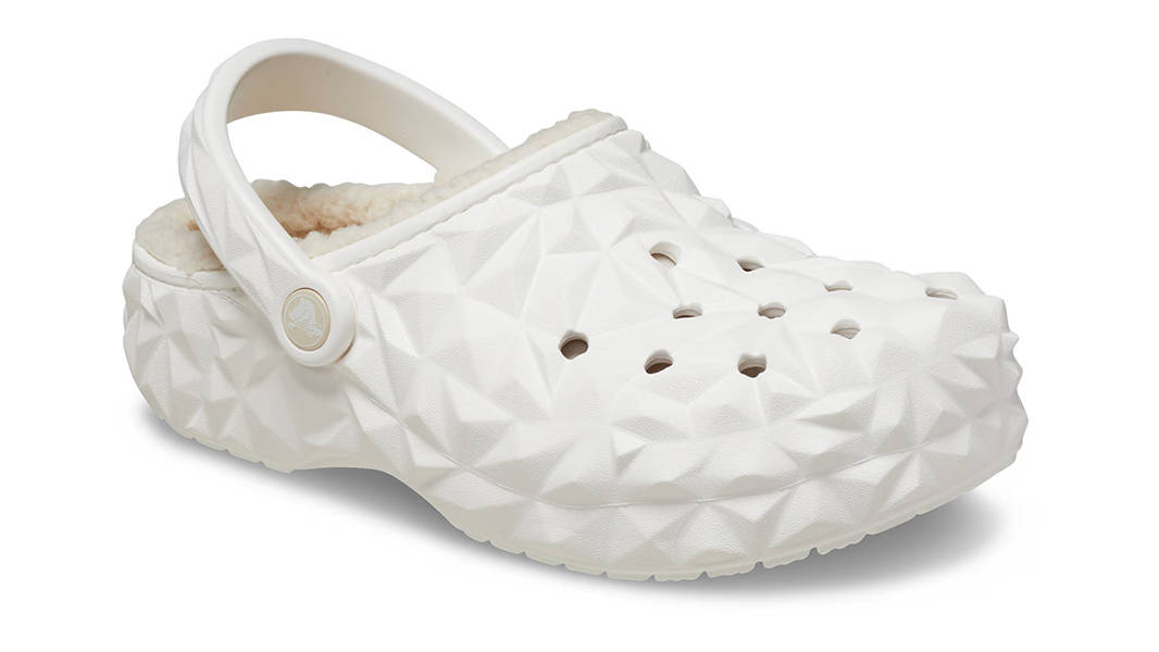 Crocs Classic Clog Lined Geometric White Where To Buy 210069-100