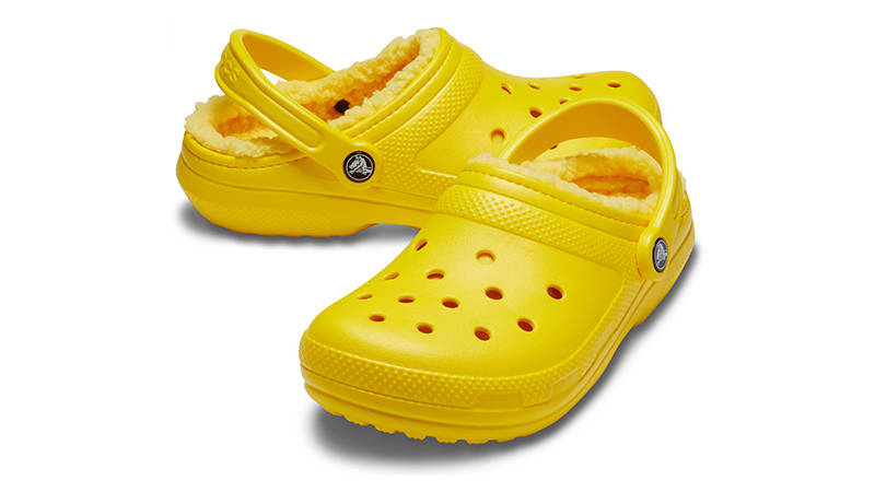 Crocs Classic Clog Lined Lemon 203591-7A9 Front