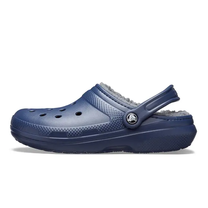 Crocs Classic Clog Lined Navy Charcoal | Where To Buy | 203591-459 ...