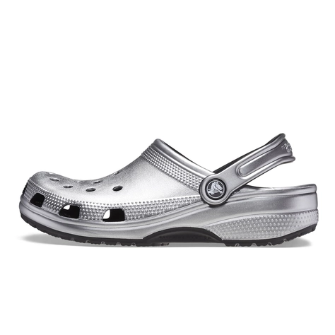 Crocs Classic Clog Silver Metallic 205831-0P1