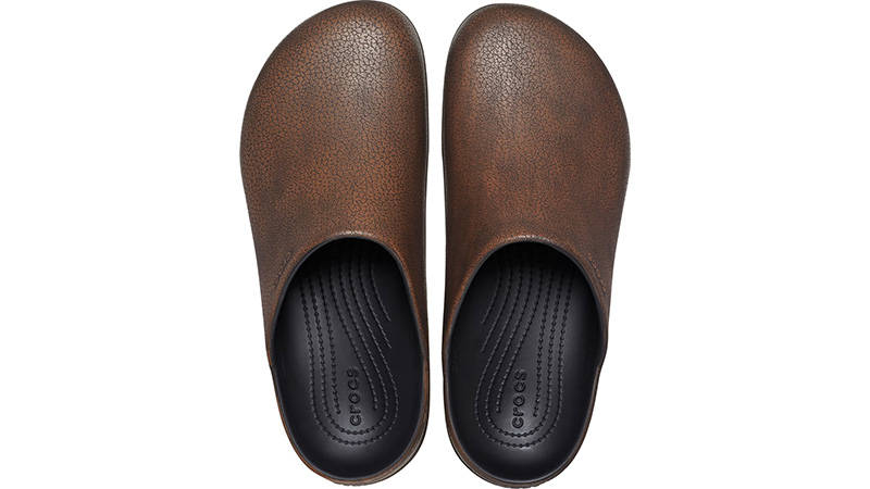 Crocs Dylan Burnished Clog Mocha Feature middle