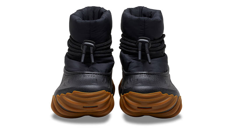Crocs Echo Boot Black Gum 208716-0WS Back