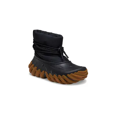 Crocs Echo Boot Black Gum 208716-0WS Front