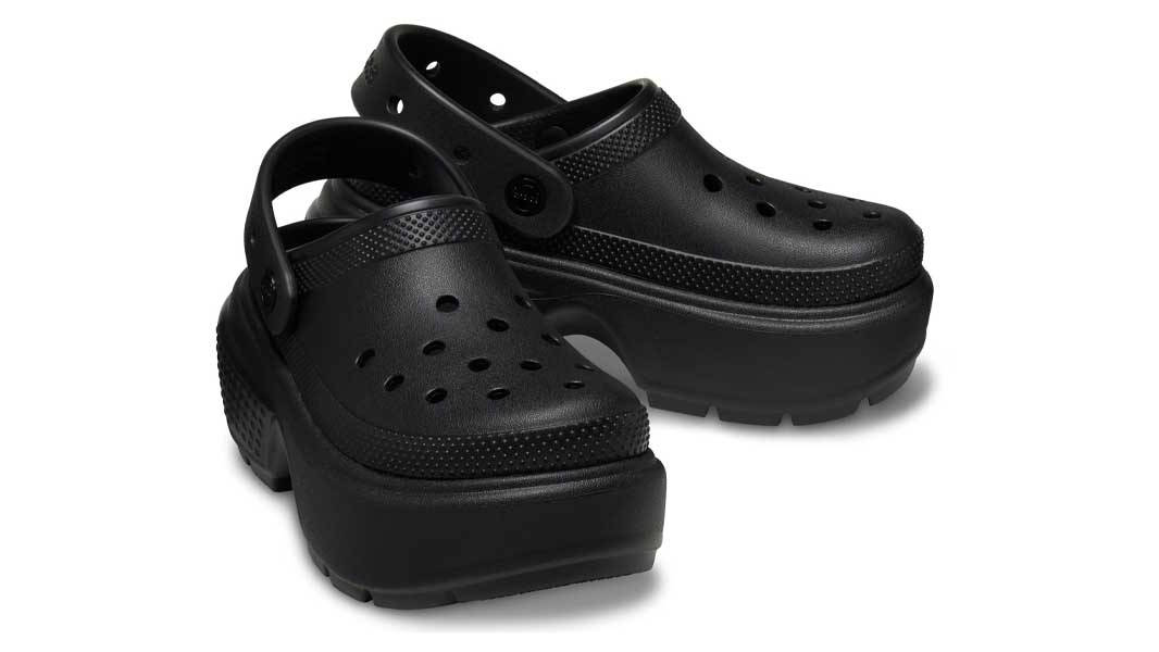Crocs Stomp Clog Black Front