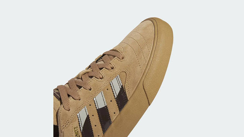 Dime x adidas Busenitz Vulc 2 Cardboard toe area