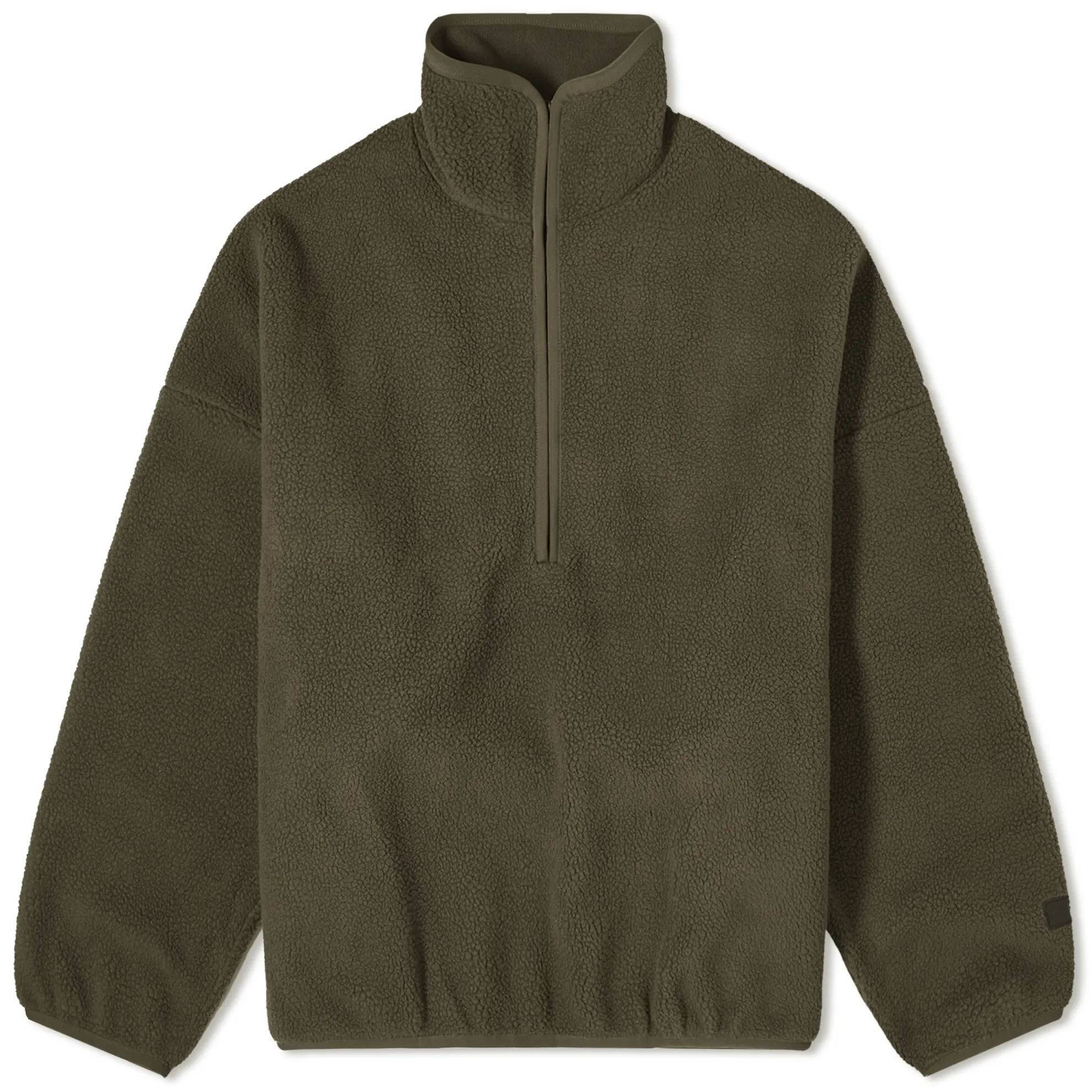 Everlane renew outlet fleece half zip