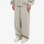 Fear of God ESSENTIALS Spring Lounge Pants Dark Heather Oatmeal Front