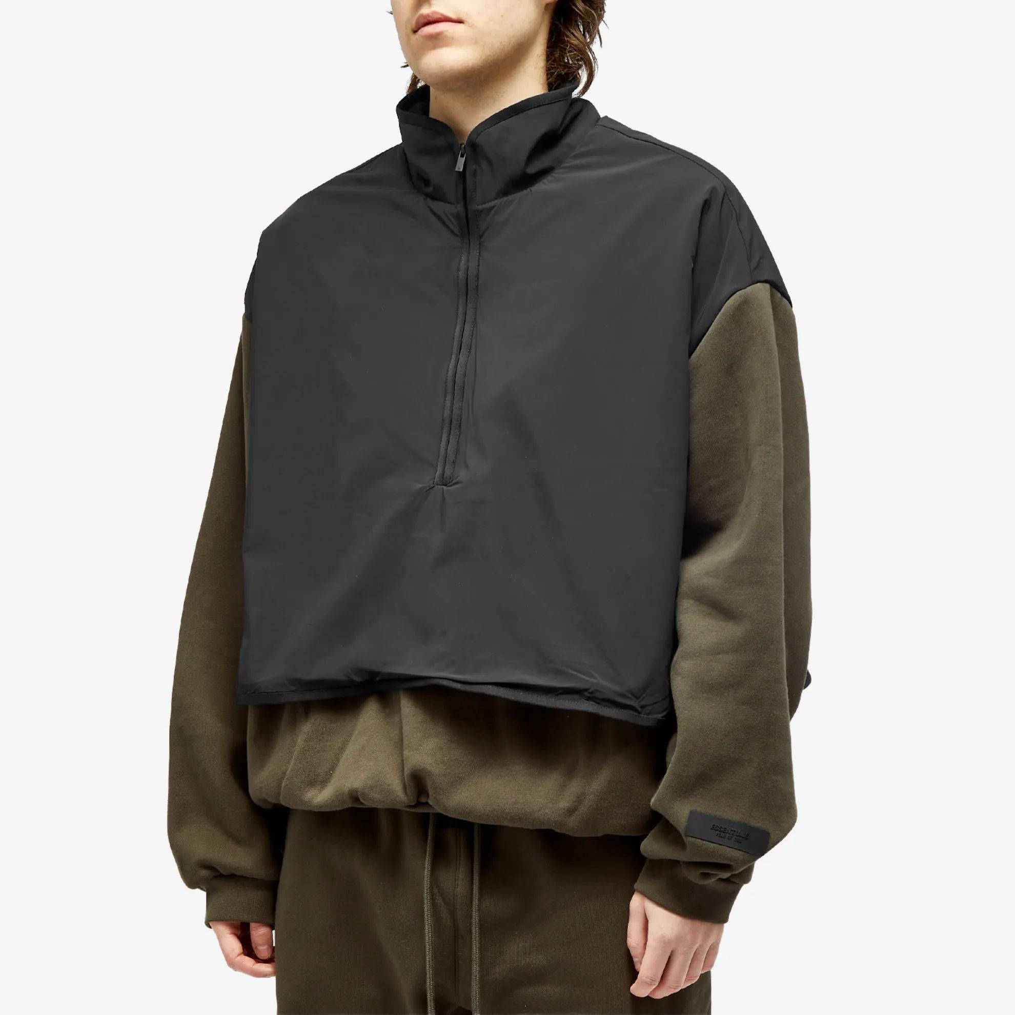 Fear of God ESSENTIALS Spring Nylon Fleece Mockneck Sweat | Where