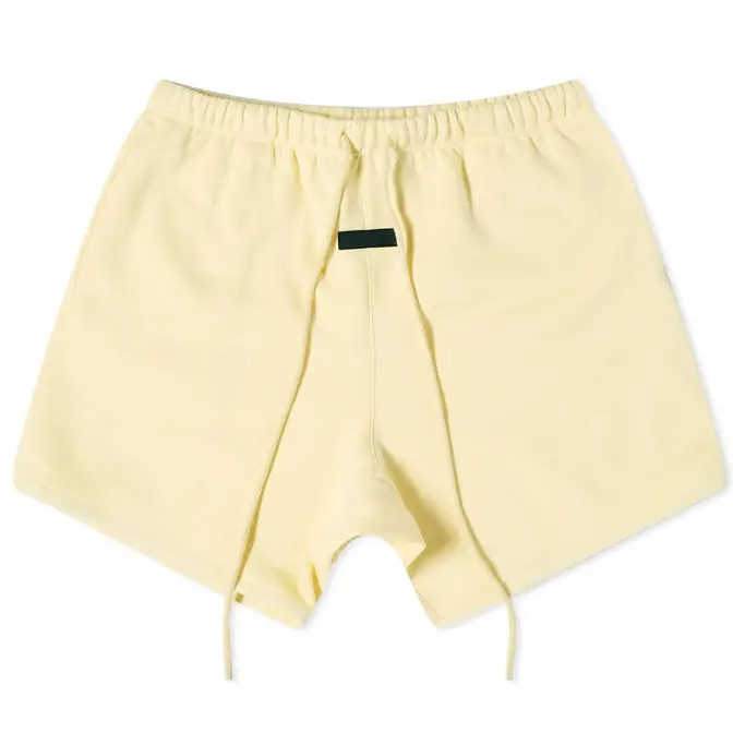 T-shirts manches courtes Mymo Spring Tab Detail Sweat Shorts Garden Yellow Feature