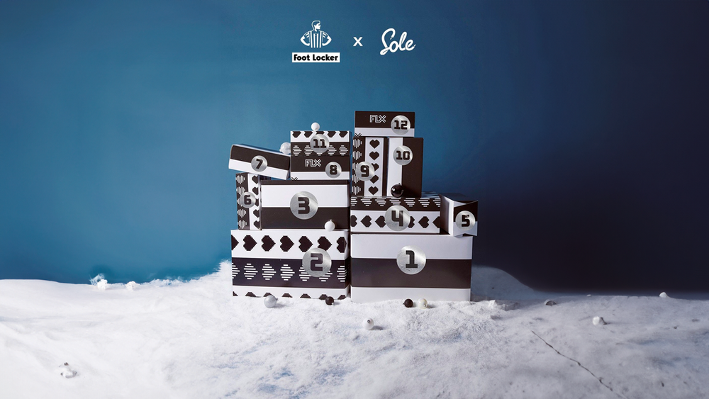 Image via Foot Locker / The Sole Supplier Celebrate 12 Days Of Sneakers. Surprises & More With Foot Locker x The Sole Supplier