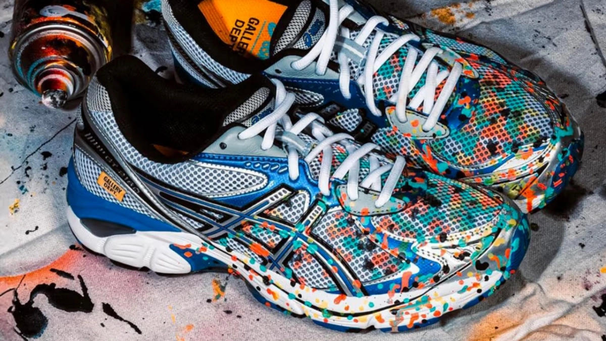 The Gallery Dept. x tenis ASICS GT-2160 is Paint-Splattered Perfection