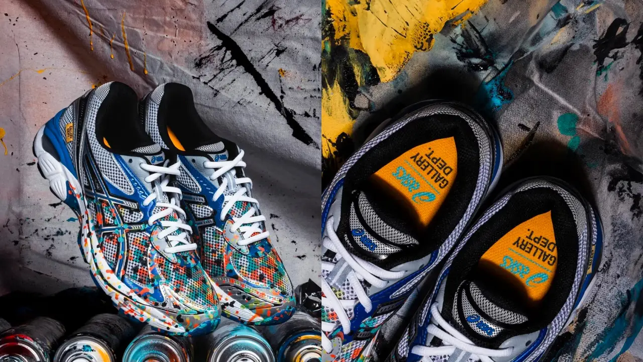 The GALLERY DEPT. x ASICS GT-2160 is Paint-Splattered Perfection | The ...