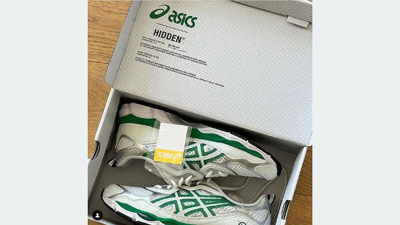 HIDDEN x ASICS GEL-NYC Green White full